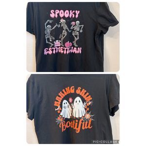 Halloween Esthetician Facial Specialist T Shirt Bundle Spa Skincare Esthi Cosmo